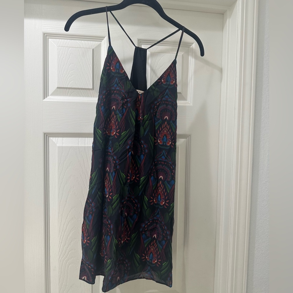 Alice and olivia flowy printed dress